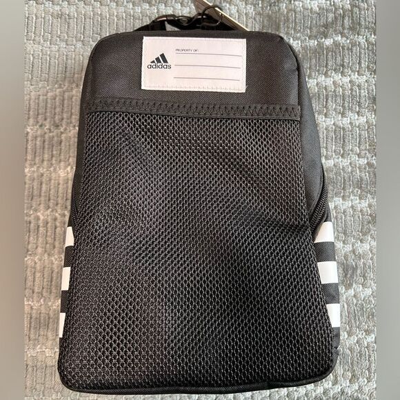 Adidas Classic 3-Stripes 5 Backpack and Santiago 3 Lunch Bag Set - Picture 5 of 9